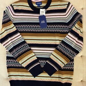 NWT Men’s Club Room wool blend crew neck sweater Small